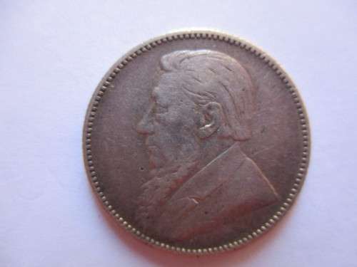 SOUTH AFRICA   -  LOVELY PAUL KRUGER 1 SHILLING 1896