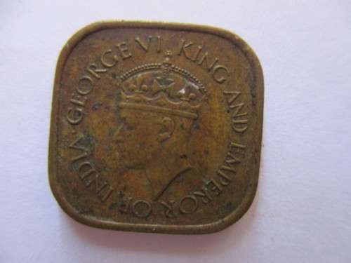 LOVELY 1944 CEYLON 5c coin great detail