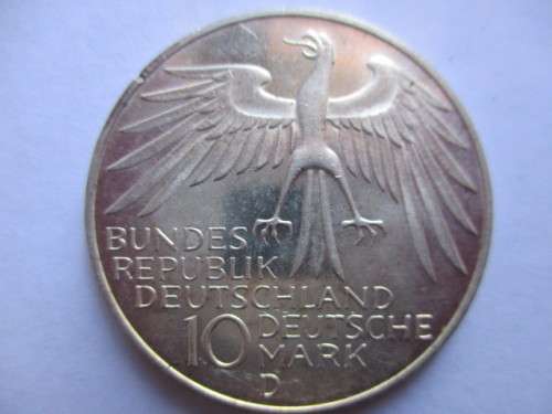 GERMANY - 10 DEUTSCHE MARK 1972 OLYMPICS