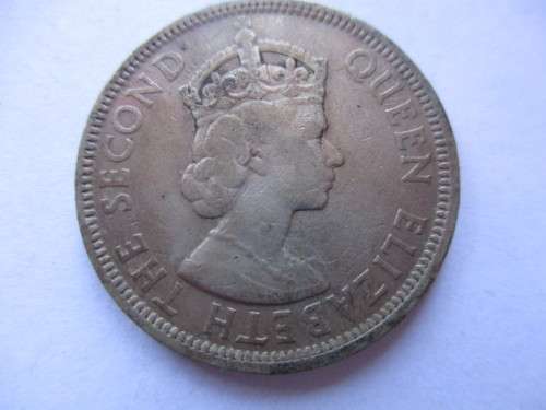 MAURITIUS ONE RUPEE  1956 - COIN