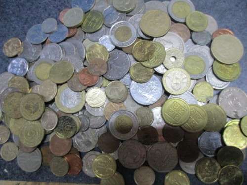 WORLD COINS ALL YEARS ETC UNGRADED ETC. STARTING BID R1 CRAZY  1 KG OR MORE