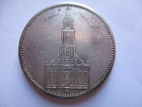 GERMANY 5 REICHSMARK  1935 - SILVER
