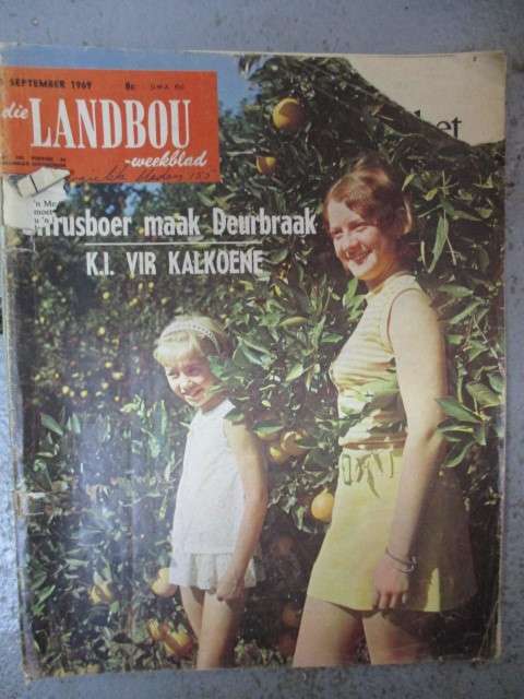 LANDBOU WEEKBLAD SEPTEMBER 1969 MAGAZINE
