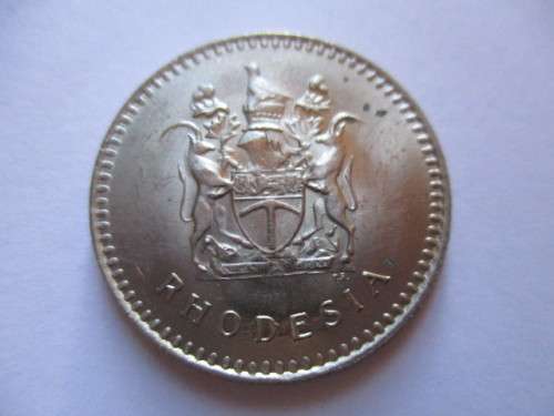 RHODESIA UNCIRCULATED 20c  1975