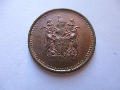 RHODESIA  1c  1976 UNCIRCULATED COIN