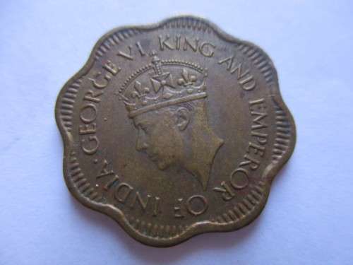 CEYLON  -  LOVELY CEYLON 10c  1944 coin