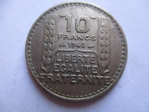 FRANCE - 10 FRANCS - 1948