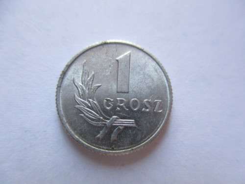 POLAND - 1 GROSZY  COIN - 1949 -UNC - CONDITION