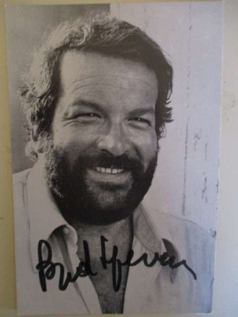 AUTOGRAPHED / SIGNED  - BUD SPENCER & TERENCE HILL !!!!