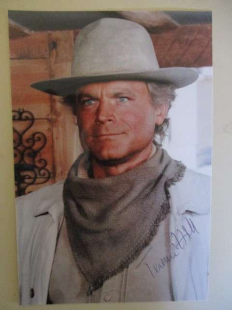 AUTOGRAPHED / SIGNED  - BUD SPENCER & TERENCE HILL !!!!