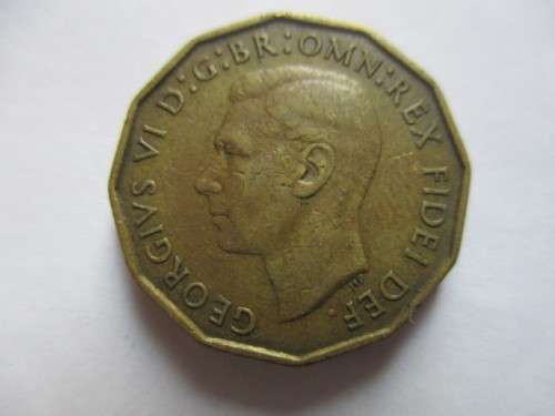 GREAT BRITAIN - 1950 - THREE PENCE