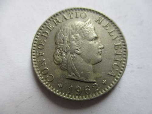 SWITZERLAND - 1962 - 20 KRONEN COIN