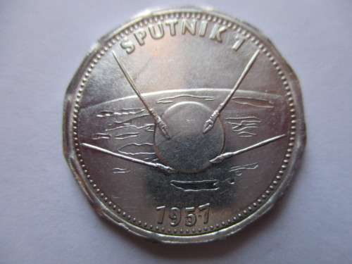 SHELL - COIN - SPUTNIK 1  1957