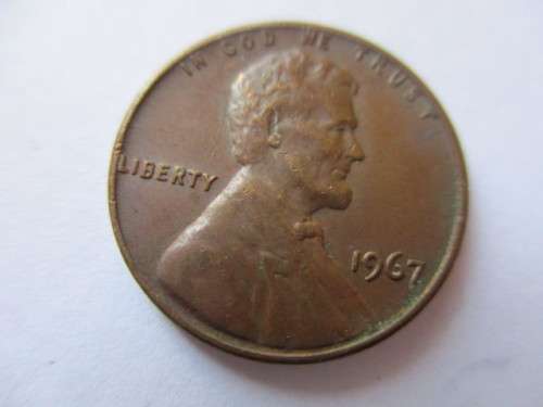 AMERICA - USA 1c 1967 COIN