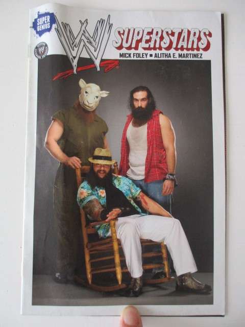 SUPER GENIUS  COMICS W SUPERSTARS WRESTLING COMIC NO.3 2014