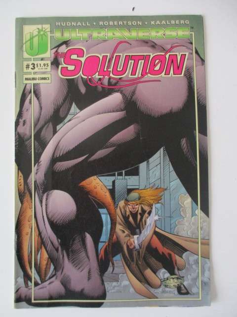 MALIBU COMICS - ULTRAVERSE  - THE SOLUTION NO. 3  VOL.1  1993