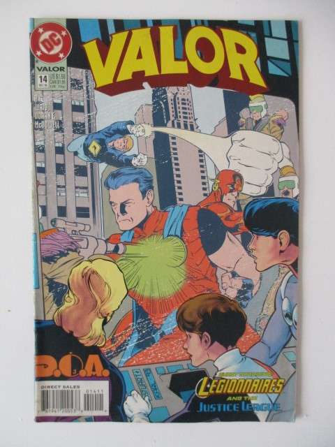 DC VALOR COMIC NO.14 DEC. 93