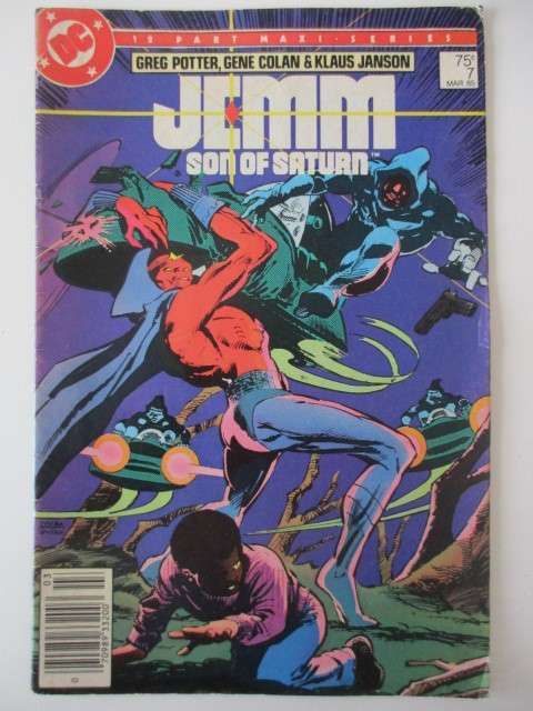 DC COMICS -   JEMM SON OF SATURN  NO.7 MAR 1985