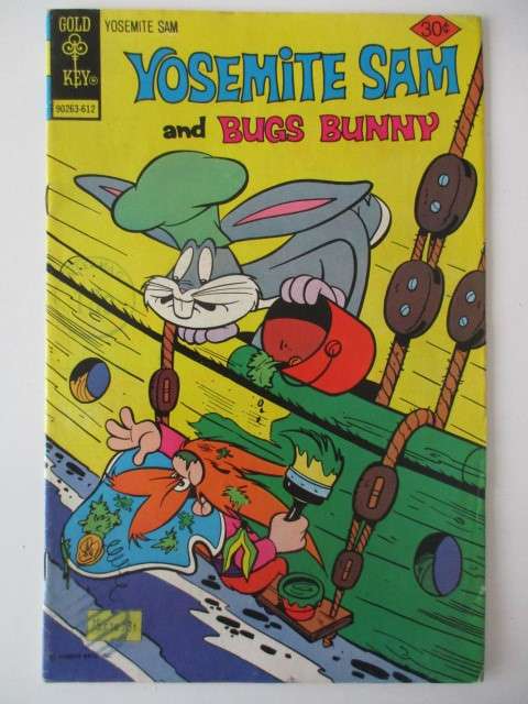 GOLD KEY COMICS  - YOSEMITE SAM AND BUGS BUNNY