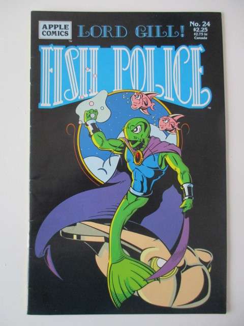 APPLE COMICS -  FISH POLICE NO. 24  1990
