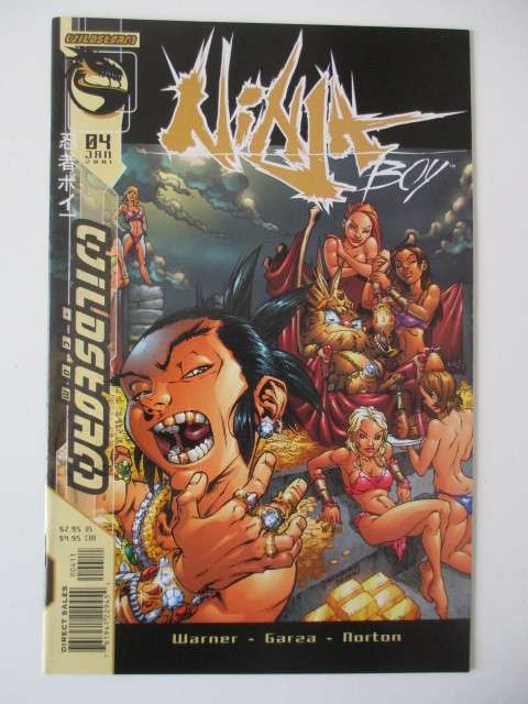 WILDSTORM COMICS - NINJA BOY  NO.4   2001