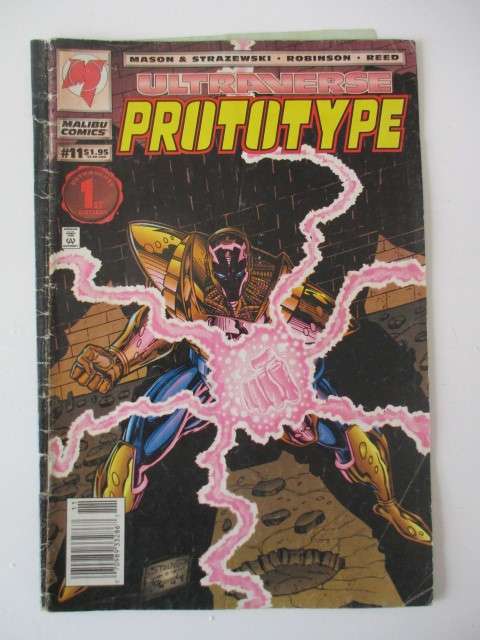 MALIBU COMICS  - 1ST BIRTHDAY  - ULTRAVERSE PROTOTYPE VOL.1  NO.11   1994