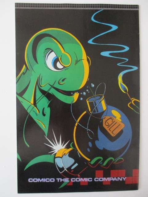 COMICO COMICS  -  FISH POLICE NO.9  VOL.2  1988