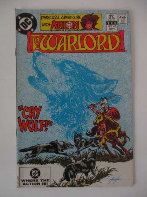 DC COMICS -  THE WARLORD - VOL. 7 NO. 62  1982