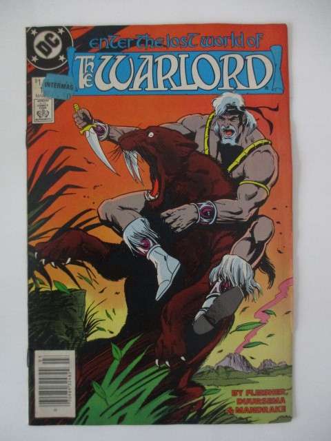 DC COMICS -  WARLORD - NO. 127  1988