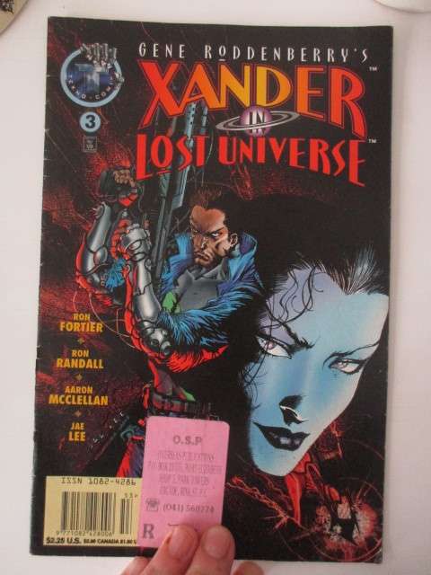 TEKNO COMICS  - XANDER IN UNIVERSE NO. 3  VOL.1  1996