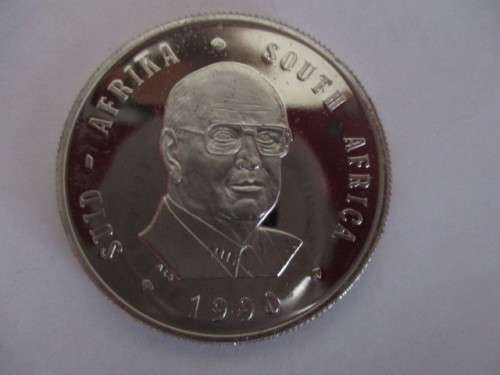 BEAUTIFUL UNCIRCULATED R1 PW BOTHA  COIN