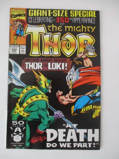 MARVEL COMICS - THE MIGHTY THOR - 350TH APPEARANCE