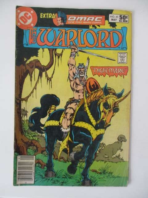 DC COMICS - THE WARLORD -  NO. 45 1981
