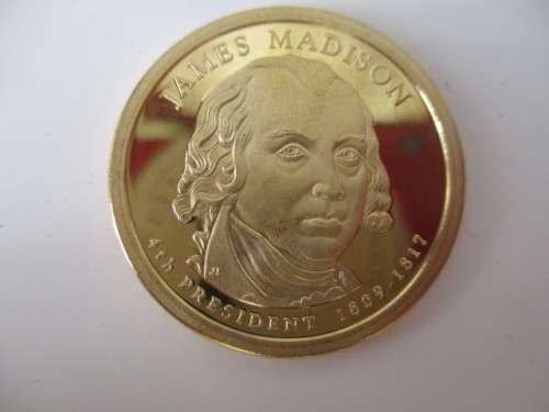 AMERICA -  JAMES MADISON - PRESIDENTIAL DOLLAR