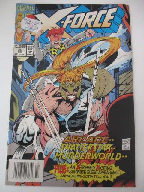 MARVEL COMICS - X-FORCE   VOL.1  NO.29 1993