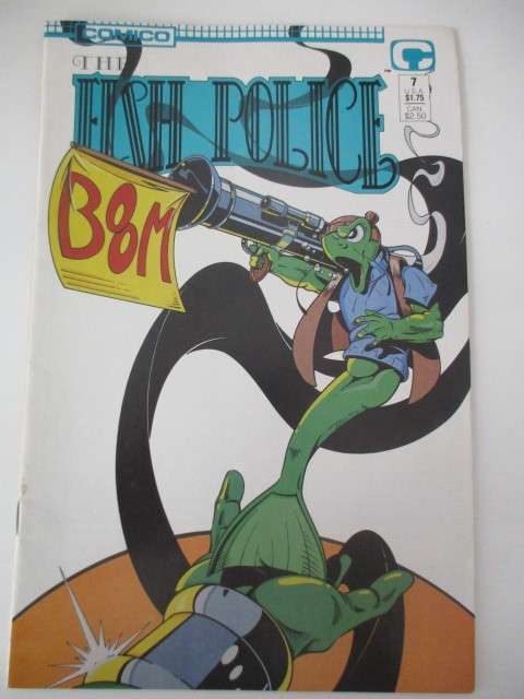 COMICO COMICS - FISH POLICE -  VOL. 2 NO. 7 1988