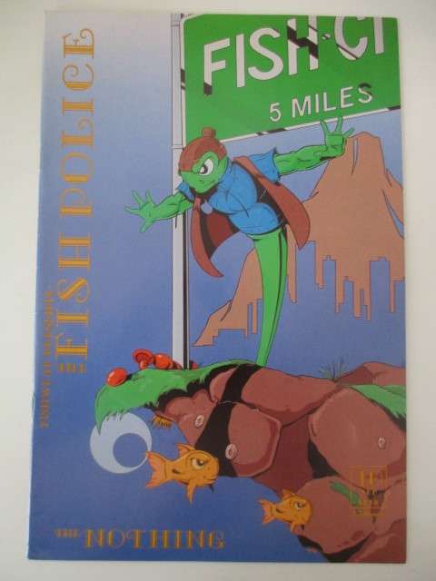 COMICO COMICS- THE FISH POLICE -  VOL. 1 NO.  10   1987