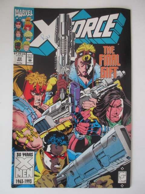 MARVEL COMICS -   X-FORCE  -  VOL. 1  NO. 22  1993