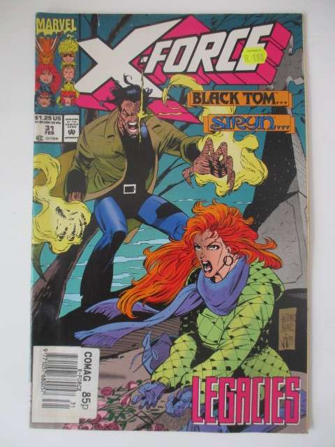 MARVEL COMICS - X-FORCE -  VOL. 1 NO.  31  1994
