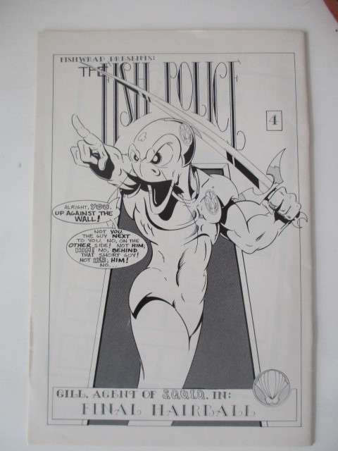 FISHWRAP COMICS - THE FISH POLICE - VOL.1  NO. 1 1986