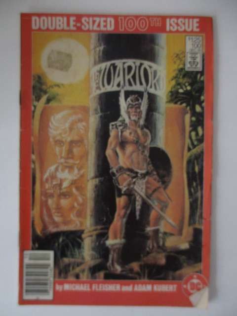 DC COMICS - THE WARLORD - 100TH ISSUE  1985