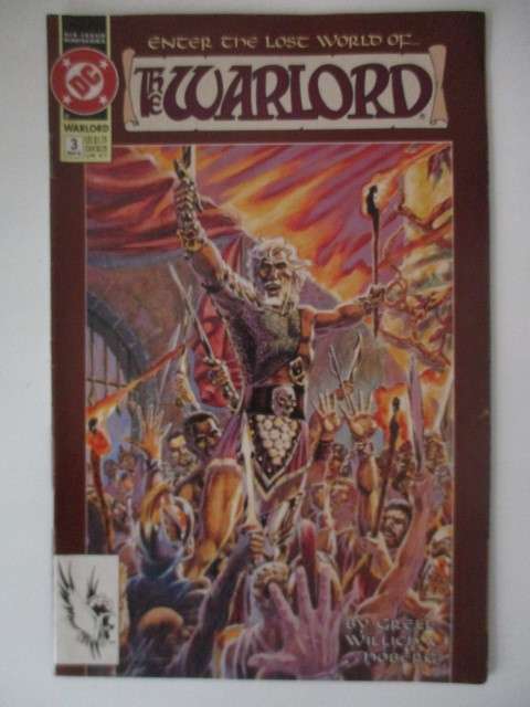 DC COMICS - THE WARLORD - NO,3   1992