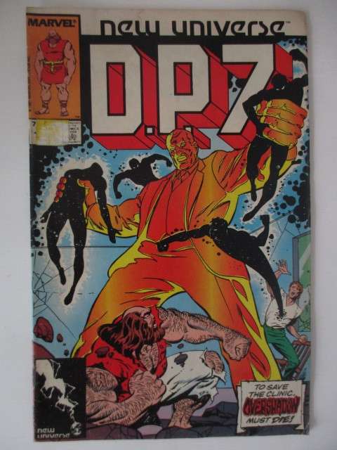 MARVEL COMICS - NEW UNIVERSE D.P.7   VOL.1  NO. 12  1987