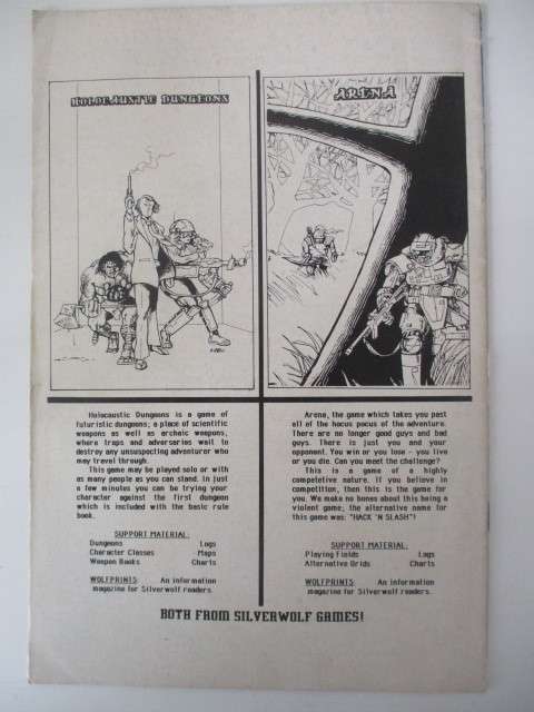 SILVERWOLF COMICS  - THE FAT NINJA  VOL. 1 NO. 3 1986