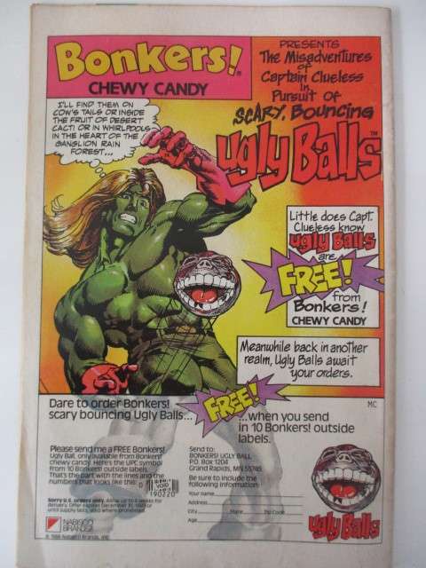 MARVEL COMICS -  NEW UNIVERSE SPITFIRE -  VOL. 1  NO. 8  1987