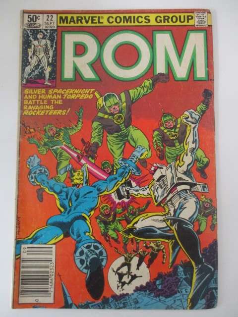 MARVEL COMICS - ROM  SPACEKNIGHT -  VOL 1 NO.  22  1981