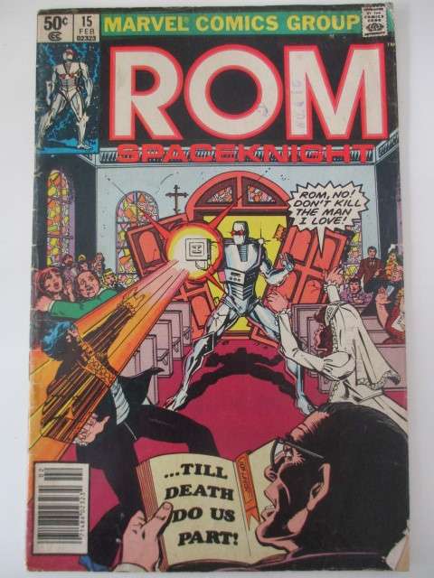 MARVEL COMICS - ROM SPACEKNIGHT -  VOL. 1 NO.  15  1981