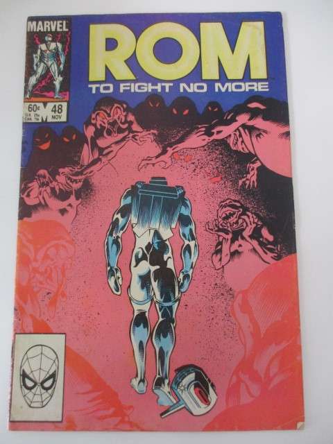 MARVEL COMICS - ROM  SPACEKNIGHT -   VOL. 1   NO. 48  1983