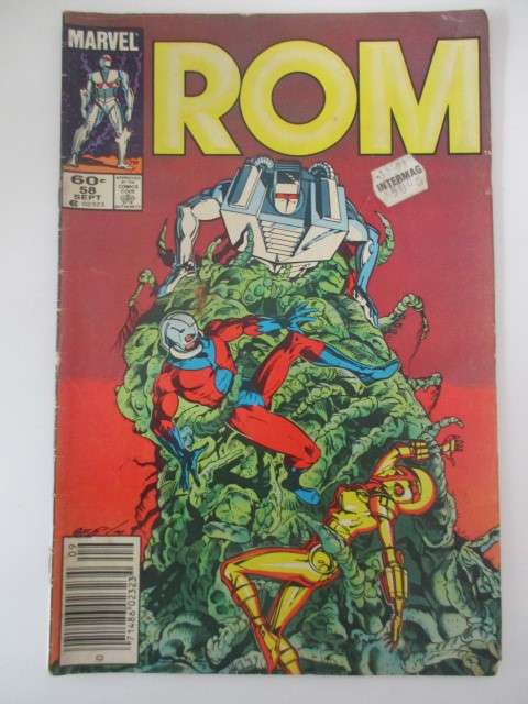 MARVEL COMICS - ROM  SPACEKNIGHT -  VOL. 1  NO. 58 1984