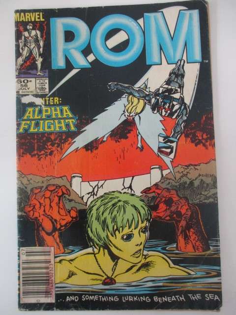 MARVEL COMICS - ROM  SPACEKNIGHT -   VOL. 1  NO. 56  1984